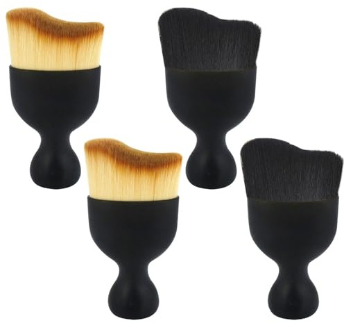 4 Morceaux De Brosse De Nettoyage De Voiture, Outil D'Élimination De La Poussière, Pinceau D'Espace Portable, Accessoires Automobiles.