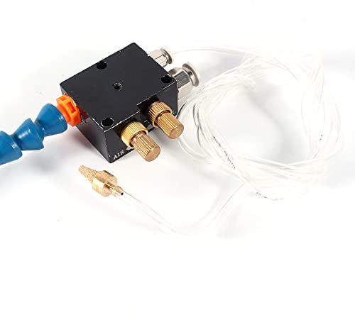 de Pulverización de Lubricación de Refrigerante de Niebla, Volumen de Aire Ajustable, Ahorro de 60-80% Lubricantes, Tubería de Aire de 8mm, Torno CNC, Suministros Industriales