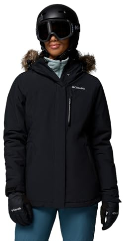 Columbia Ava Alpine II Insulated Jacket, Isolamento termico, Materiale traspirante, waterproof, Dettagli regolabili, Pelliccia sintetica staccabile, Pratiche tasche - da donna