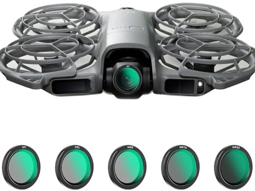 ND & CPL Filters Set for DJI NEO2, UV ND8 ND16 ND32 Filters Compatible for DJI NEO2 Drone Accessories, Neutral Density Camera Lens ND Filter (ND8)