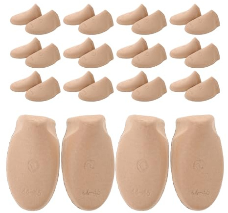 LALAFINA Insertos para árbol de zapatos, 20 pares, moldeador de zapatos de cartón para hombres y mujeres, UE 44-46