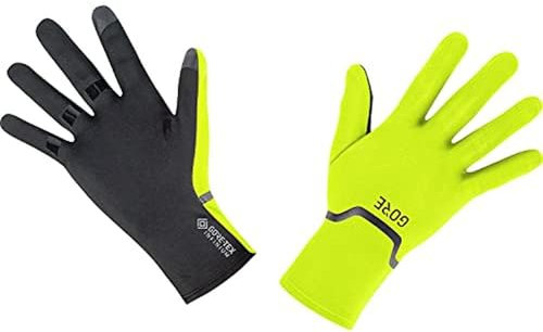 GOREWEAR M WINDSTOPPER Stretch Handschuhe, Neon Yellow / Black, 5