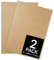 Sketchbooks - Soft Cover Starter Sketch Book and White 165 GSM Cartridge Paper Sketch Pad with Sizes A3 and A4 for Mixed Media Use (Pack of 2 - A3, Kraft)