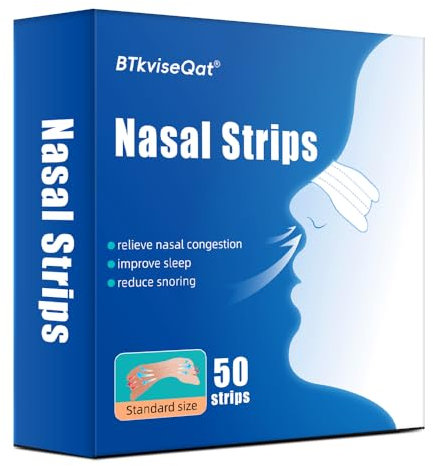 Nasenpflaster Schnarchstopper Nasenpflaster Schnarchen Nose Strips Anti Schnarch Nasenstrips Besser Atmen Nasenspreizer Nasal Strips Effektive Hilfsmittel Gegen Schnarchen Besser Schlafen (50 Stück)