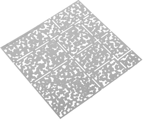 OHPHCALL Camouflage Stencil Spray Mask Modelling Template DIY Craft Painting Tool