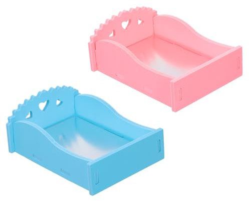 Totority 2 Camas Refrescantes para Roedores de PVC, Tapete para Dormir para Mascotas Área de Enfriamiento, Adecuado para Siestas y Descanso de Mascotas Pequeñas Color Aleatorio