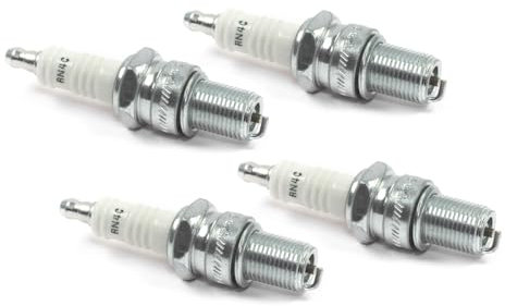 Zündkerze Set 4 Stück Champion RN4C/ OE098 für ATU CPI Explorer Generic Hercules Kawasaki KSR-Moto KTM Moto Guzzi Suzuki Vespa Yamaha