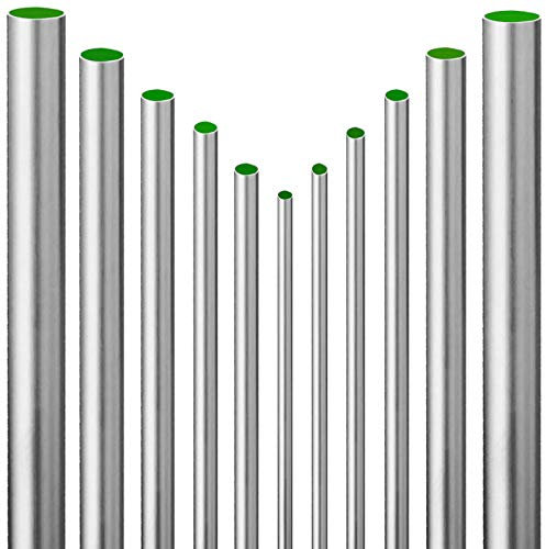 Edelstahlrohr 1 m Meter Länge 100 cm 1000 mm Stange Außendurchmesser 18 mm x 1,0 mm Wandstärke VA Rohr Gas Heizung Wasser Hydraulik Kälte Röhre Trinkwasser geeignet