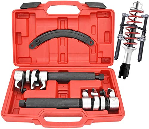 Compresor de muelles y amortiguadores helicoidales para suspension con mordazas de agarre, hasta 1.2 ton (1200kg)