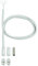 EFF-EFF 10210-6-10 Effeff Rundreedkontakt Reedkontakt Schließer mit Flansch, max. 40 V/DC IP67, Kunststoff weiß 10210-6, Silber