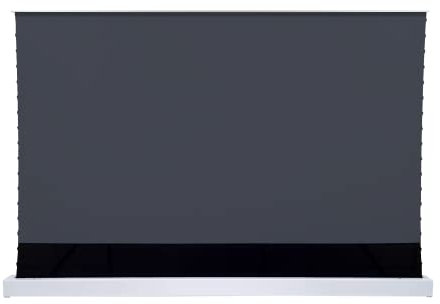 HiViLux® Golvtension motor CLR/ALR kanvas för UST-projektor: HiViPrism Cinema HDR hög kontrast/8K/4K/3D (16:9, 100 tum, 221 x 124 cm vit)