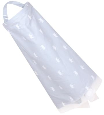 iplusmile Camisa de Enfermería Cobertor de Lactancia Escote Cobertor de Lactancia de Algodón para Uso Diario para Amamantar Público