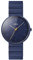 Braun Unisex Full-Ceramic 3-Hand Analogue Quartz Watch, Dark Blue Dial and Dark Blue Ceramic Bracelet and 38mm Case, Model BN0171NVNVG.