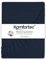 Komfortec Mikrofaser Spannbettlaken 180x200 cm – Weiches Spannbetttuch mit Rundumgummi – Fitted Sheet für Matratzen bis 30 cm – Blau – Oeko-Tex – Pflegeleicht & Hautfreundlich – 90g/m²