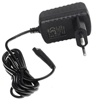 Trade-Shop 6V 0,6A Netzteil Ladegerät Ladekabel kompatibel mit Braun CruZer 5 BT5050 (5418), HC5050, HC5090 (Typ 5427, 5429), Head Hair Clipper HC3050