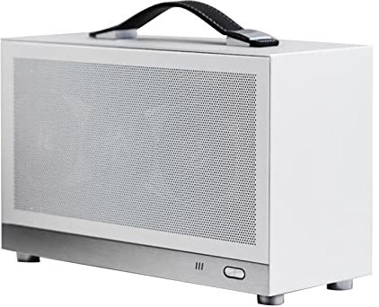Generisch Custodia mini ITX per computer – ITX Mini Small Case in alluminio | Custodia per PC da gioco ispessita per computer desktop portatili con alloggiamento vuoto