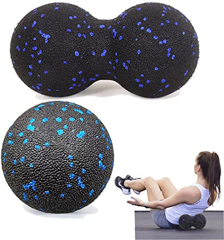 8cm Ball Erdnuss Massageball, 16 x 8cm Selbstmassageball, Faszienball, für Kann Effektiv Faszientraining DurchfüHren, Schmerzen Lindern