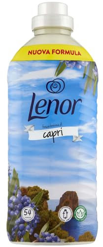 Lenor Ammorbidente Lavatrice Concentrato, fresca brezza di Capri 54 Lavaggi 1134 ml