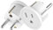 Oblinple 2 Stück US to EU Adapter, Reiseadapter Stecker, USA auf Europa Plug Stromadapter, US to Eurostecker, America Deutschland Steckeradapter, Euro Steckdose für Geräte mit USA Netzteil
