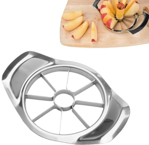 JOYVOX Stainless Steel Apple Cutter, Apple Slicer, Apple Corer – Durable| Ideal for Apples, Pears, and Fruits | Quick, Efficient Slicing