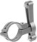 HONMEET 1stk Wasserkocher-montagebasis Wasserkocherhalter Adapter Für Fahrrad Fahrrad-trinkflaschenhalter Wasserkocher-Rack-klemme Halterungsadapter Für Flaschenhalter Aluminiumlegierung