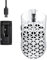 ATTACK SHARK R5 Ultra Carbonfaser HyperSpeed Kabellose Gaming-Maus, 39g ultraleichte Maus, 2,4G/BT/USB-C Kabelgebunden, PAW3950MAX Sensor, 8000Hz Kabellose Abtastrate, 42000DPI,Win/Mac–Weiß