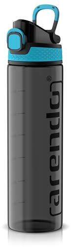 arendo Protein Shaker, Proteína Shaker, Shaker Fitness para Proteínas 700 ml, Mezclador de proteínas, fitness shaker Hermético, Sin BPA, Apto para Lavavajillas, Ocio, deporte, fitness