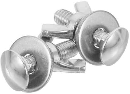 TOYANDONA Diving Back Screws Fastening Bolts Mounting Fastenings Mounting Wing Nut Wing Nut Fittings Silver 316 Stainless Steel