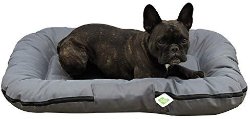 Top-Multi Hundebett - Hundematratze für kleine Hunde Farbe Dunkelgrau 60cm x 90cm