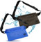 RUVO® wasserdichte Bauchtasche | 2er Set | für max. Badespaß auf oder im Wasser | EIN Fach mit Druck- und Klettverschluss für Absolute Wasserdichtigkeit | für jegliche Wasseraktivitäten geeignet