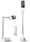 Viozon Support de téléphone extensible pour selfie, 5 luminosités et 3 couleurs, rotation à 360 °, rechargeable, sans fil, pliable, lumière LED pour diffusion en direct, YouTube, Tiktok,