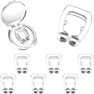 8 PCS Anti Snore Nose Clips, Anti Snoring Devices Magnetic Sleep Aid Snore Stopper, Nasal Dilators Snoring Aids, Snore Stopper Clips for Snoring Restful Sleep