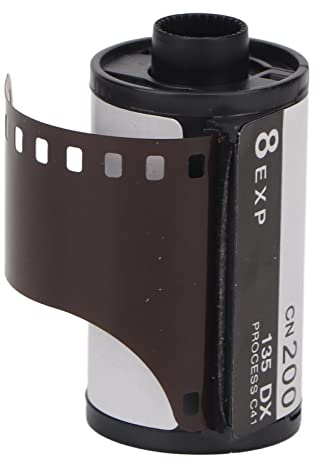Aramox 35mm Kamerafilmrulle, Plastmaterial, Högupplöst Färgfilm för 135 Kamera, 8 Ark ISO 200 för inomhus- och Utomhusfotografering
