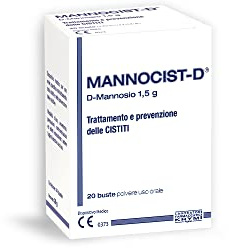 Mannocist-D, Tratamiento y Prevención de Cistitis - 20 Bolsas monodosis