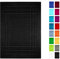 Lashuma Badvorleger schwarz, Linz waschbarer Badteppich absorbierend 50x70 cm