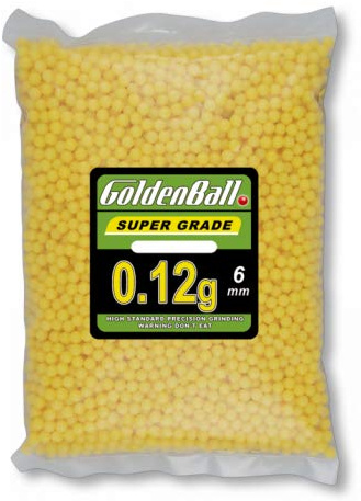 Sac GOLDENBALL 1 k balles 0,12 g (8,333) Paintball Airsoft Softball tir sportif et récréatif Camping Outdoor GoldenBall 35107 + porte-bouteille en cadeau