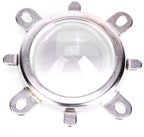 Lente di luce LED 20-100 W Riflettore LED Lente in vetro ottico 44 mm + Coppa Collimatore Riflettore 50 mm + Supporto Fisso(60°)