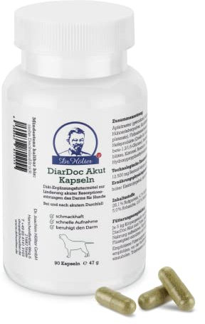 Dr. Hölter DiarDoc Akut Hunde bei akutem Durchfall und Verdauungsstörungen (90 Kapseln)