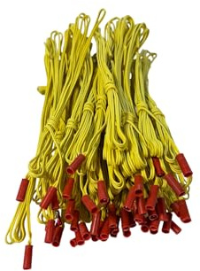 Allumeur d'artifice - 25 unités,150 cm de longueur, couleur jaune - L'inflamateur le plus populaire dans le domaine des feux d'artifice - Zenda Club®