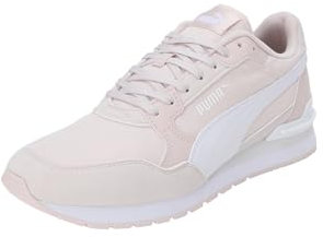 PUMA Erwachsene ST Runner v4 Nylon Sneakers 44.5 Island Pink White Feather Gray ┃Basic Sneakers Unisex Erwachsene