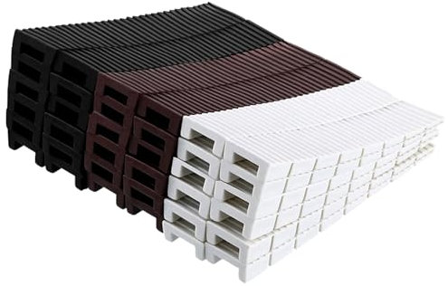 KOAHDE Cuñas de Nivelación de Plástico,Cuñas de Nivelación de Plástico para Muebles,Cuñas de Nivelación de Muebles,Cuñas de Mueble Puerta,Capacidad de Peso Extremo,Cuñas Niveladoras Cortables