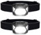 Offgridtec 2er Pack LED Stirnlampe 220lm, 1300 Lux, IPX4 Wasserdicht, Verstellbares Kopfband, Verschiedene Lichtmodi für Outdoor, Camping, Wandern, Leicht, Batteriebetrieben (nicht inklusive), Schwarz