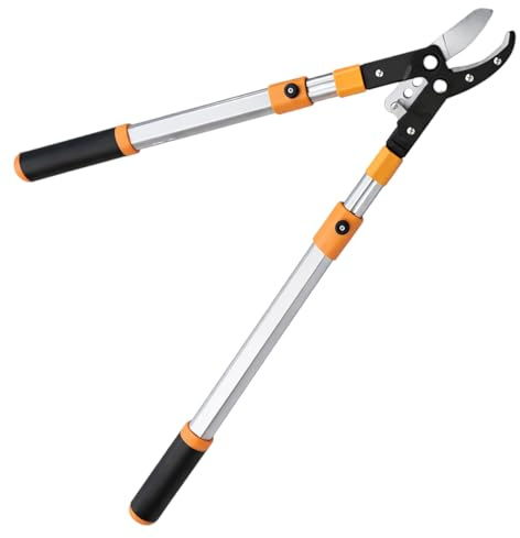 Topolenashop Troncarami Telescopico da Giardino 27–40” (700–1020 mm) – Cesoia Tagliarami Professionale con Manici Allungabili in Alluminio – Potatura Rami e Arbusti | 351392