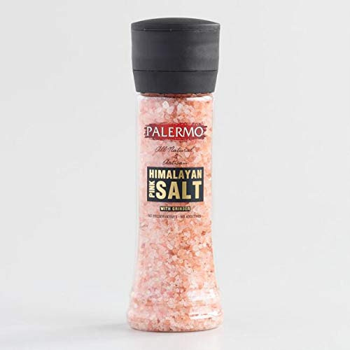 Palermo Pink Himalayan Sea Salt Grinder 12.9 oz each (1 Item Per Order, not per case)