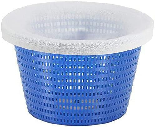 KATELUO 30 Pièces Chaussettes de Skimmer de Piscine,Pool Skimmer Socks, Filtres en Tissu de Nylon Élastique,Chaussettes d'écumeur de Piscine pour Peuvent Emprisonner Pollen, Feuilles,Cheveux (30pcs)
