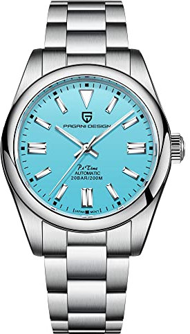 Pagani Design Automatik Uhr Herren Elegant Business Sports Mechanisch Armbanduhren Mit Saphirglas Wasserdicht 200M Analogue Edelstahl NH35 Bewegung