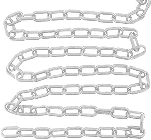 MACHSWON 25m Plastic Chains Barrier Safety Warning Post Road Cone Isolation Chains - White