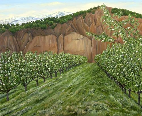 Quince Trees Poster Print - Angeles M. Pomata (24 x 18)