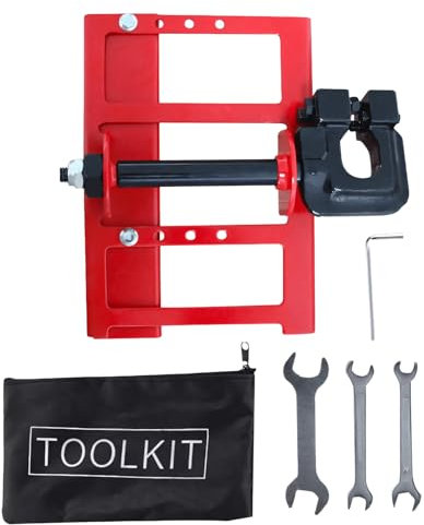 Sierra de Cadena Portátil | Guía de Corte para Madera | Guía Vertical Portátil De Acero Para Producción De Troncos En Carpintería Y Talleres De Madera