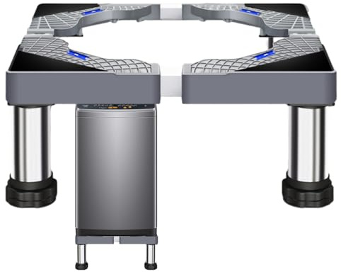 Piedistallo asciugatrice lavatrice - Supporto attrezzature rinforzato, colonna montante universale stabile | Pratico elettrodomestico cucine , supporto per piattaforma robusto frigoriferi